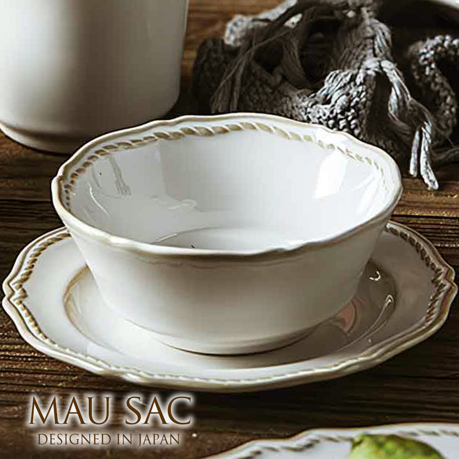 おしゃれな白い深皿。北欧風の食器をお探しなら┃MAU SAC