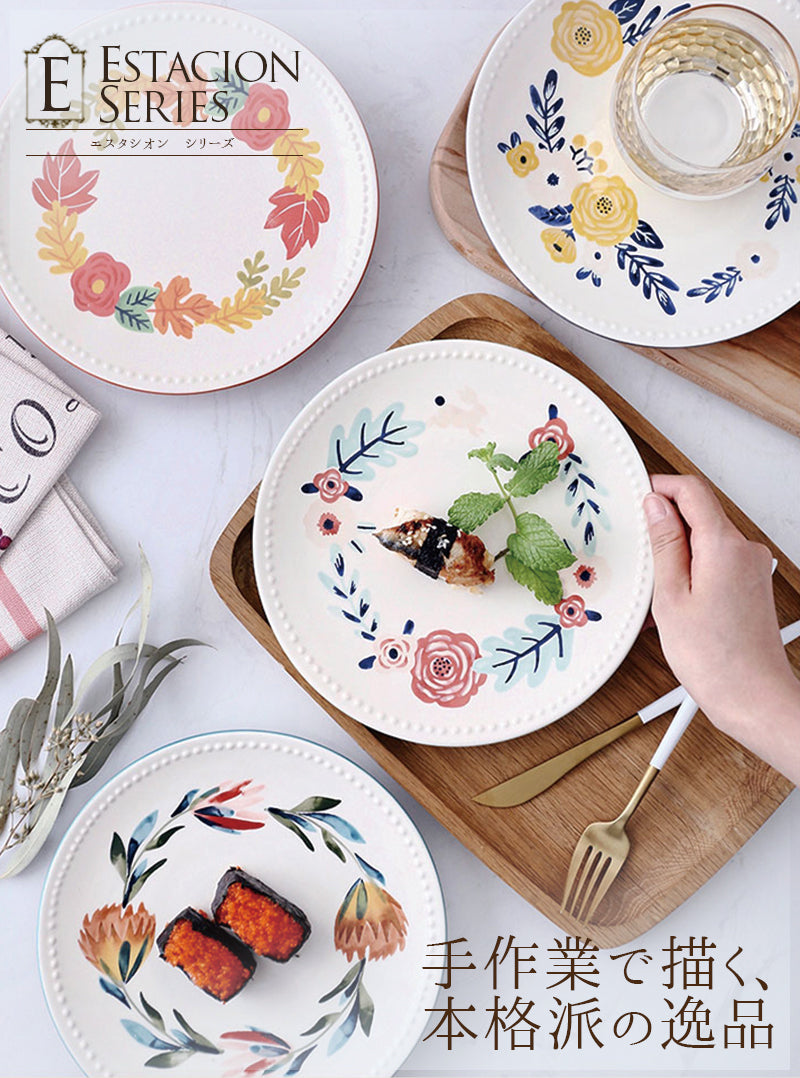 ブオンリコルド　絵付皿 イタリア 皿 3枚セット ブオンリコルド BUONRICORDO イタリア 絵皿 3枚セット